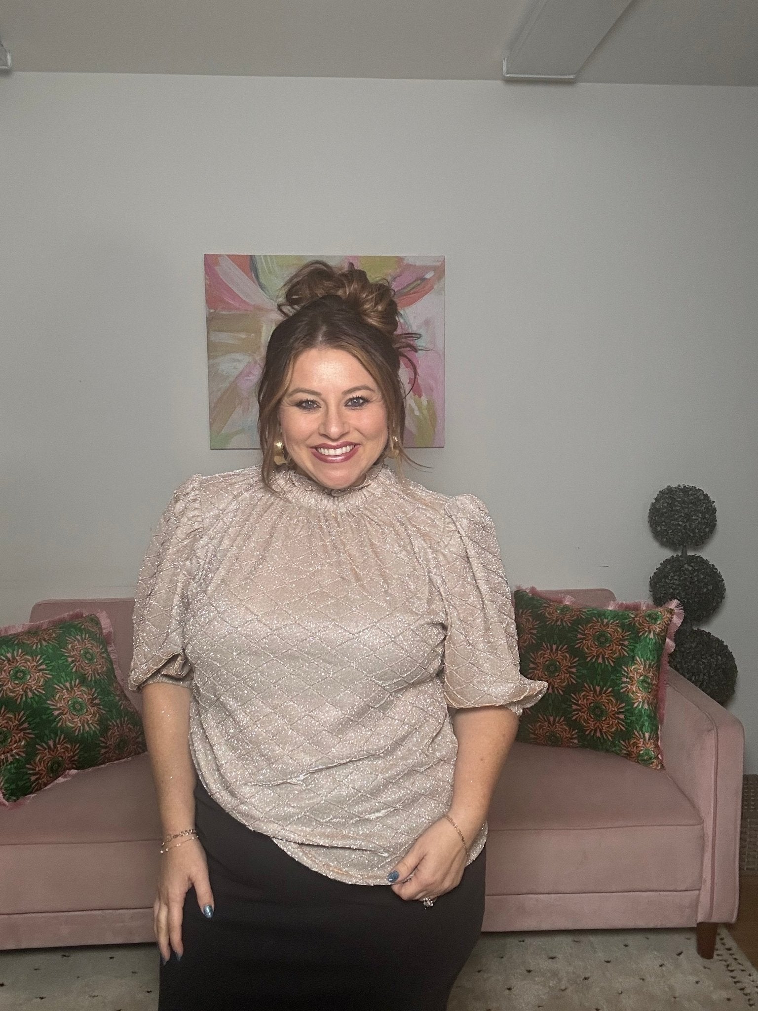 Shimmering Starlet Top - Ballyhoo Boutique and Gift