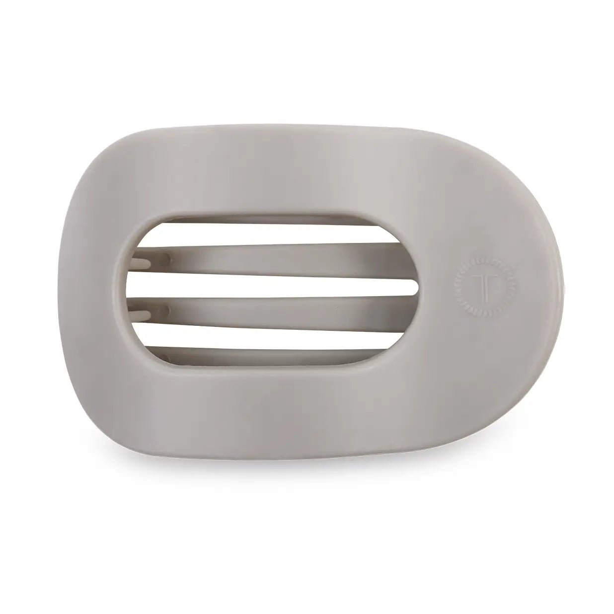Silver Large Flat Round Clip - Ballyhoo Boutique and Gift