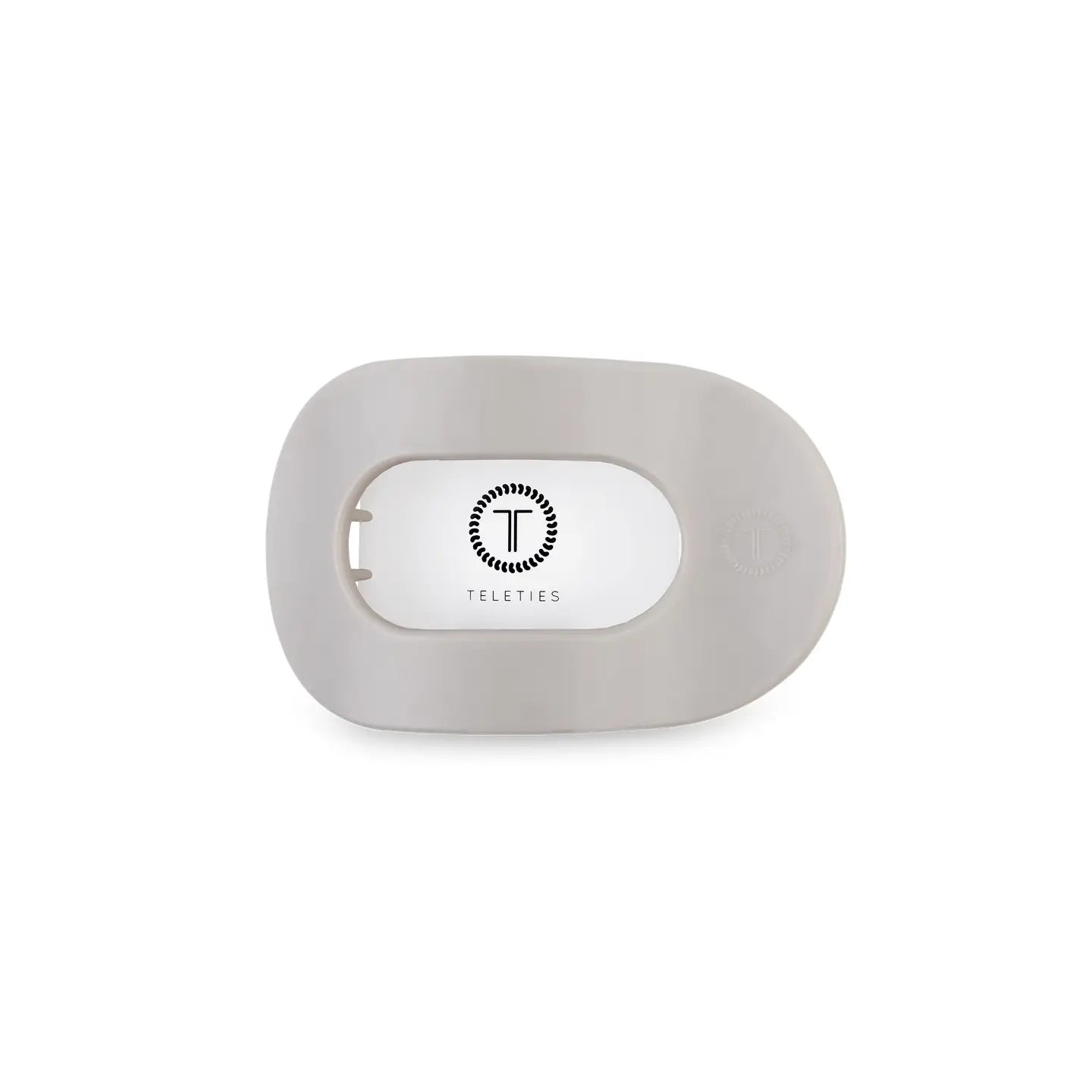 Silver Large Flat Round Clip - Ballyhoo Boutique and Gift