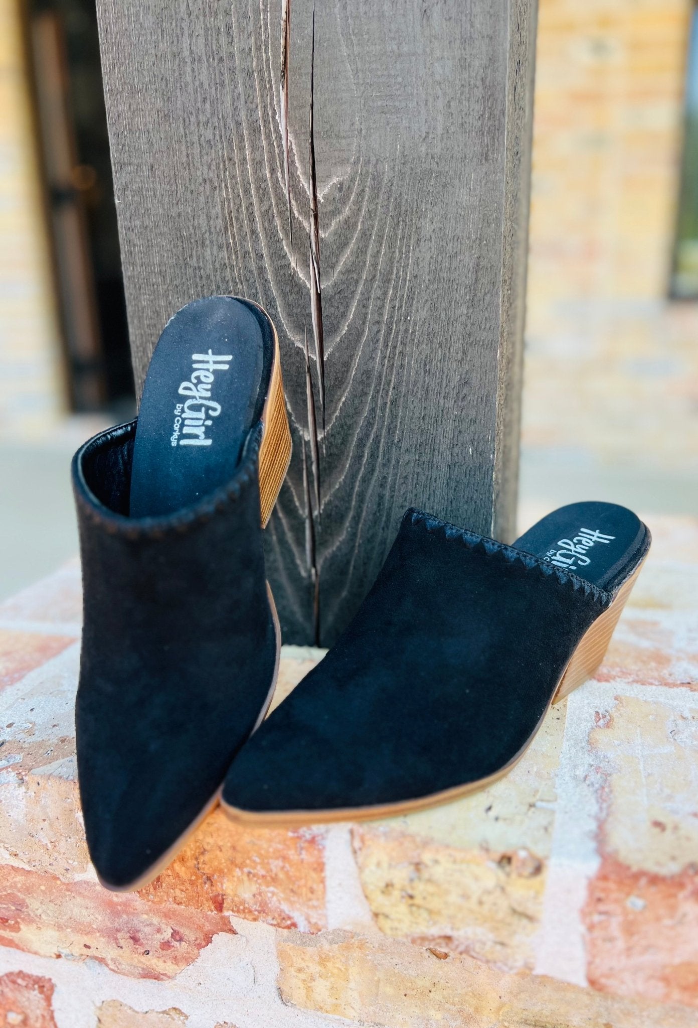 Sizzle Fuax Suede Shoe - Ballyhoo Boutique and Gift
