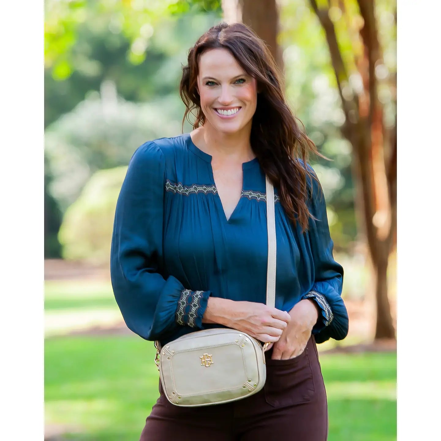 Sloane Studded Crossbody - Ballyhoo Boutique and Gift