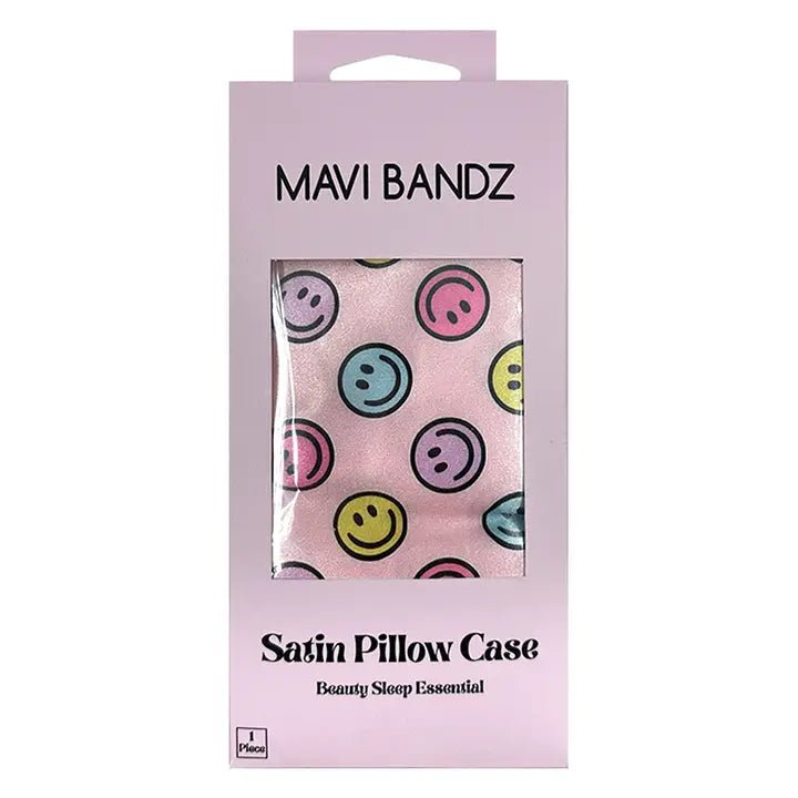 Smiley Satin Pillowcase - Ballyhoo Boutique and Gift