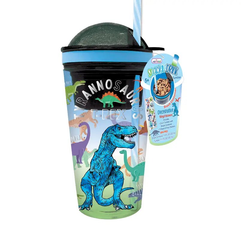 Snack N' Drink Dinosaur - Ballyhoo Boutique and Gift