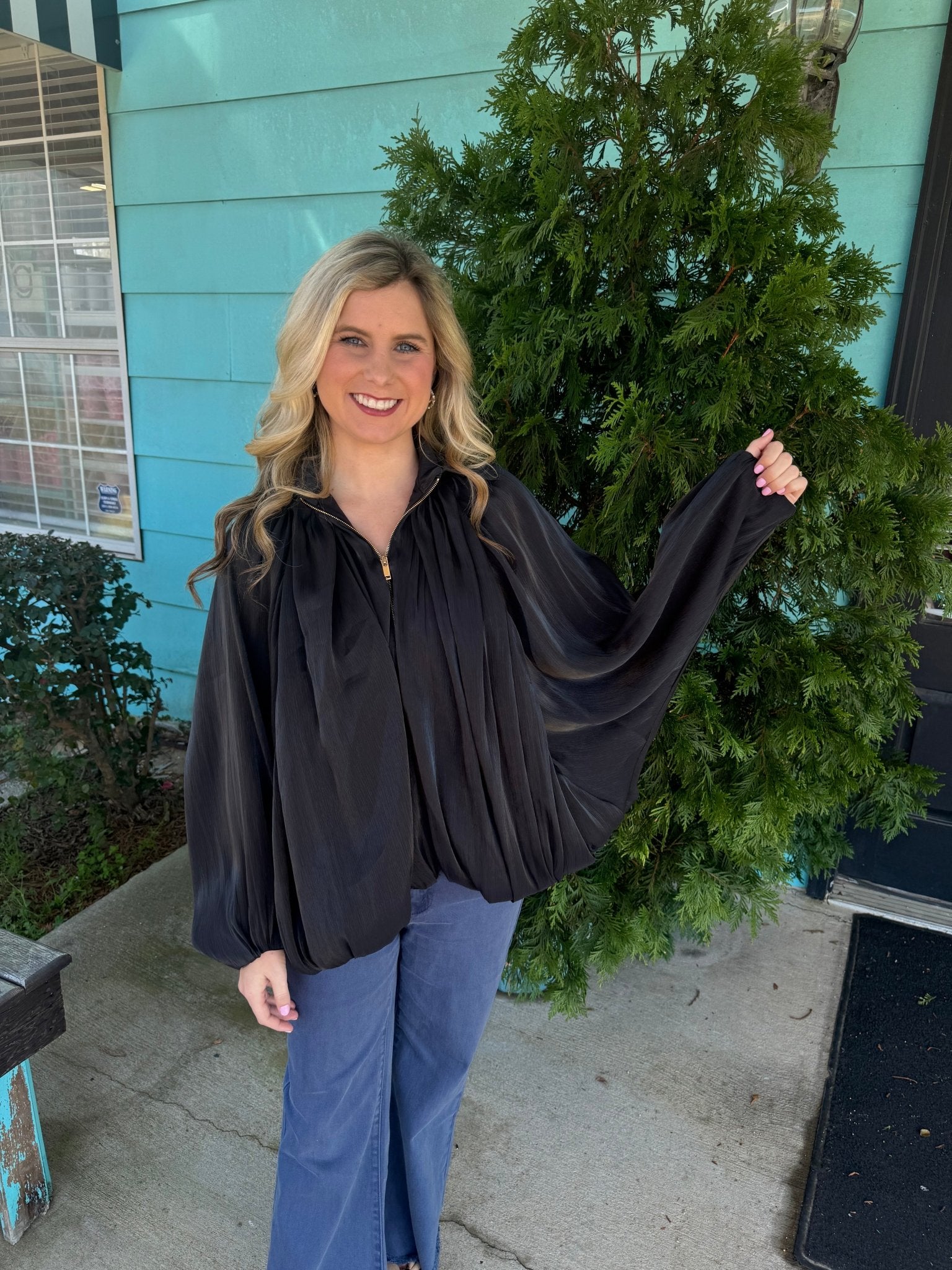 Sparkle and Shine Bomber Jacket - Ballyhoo Boutique and Gift