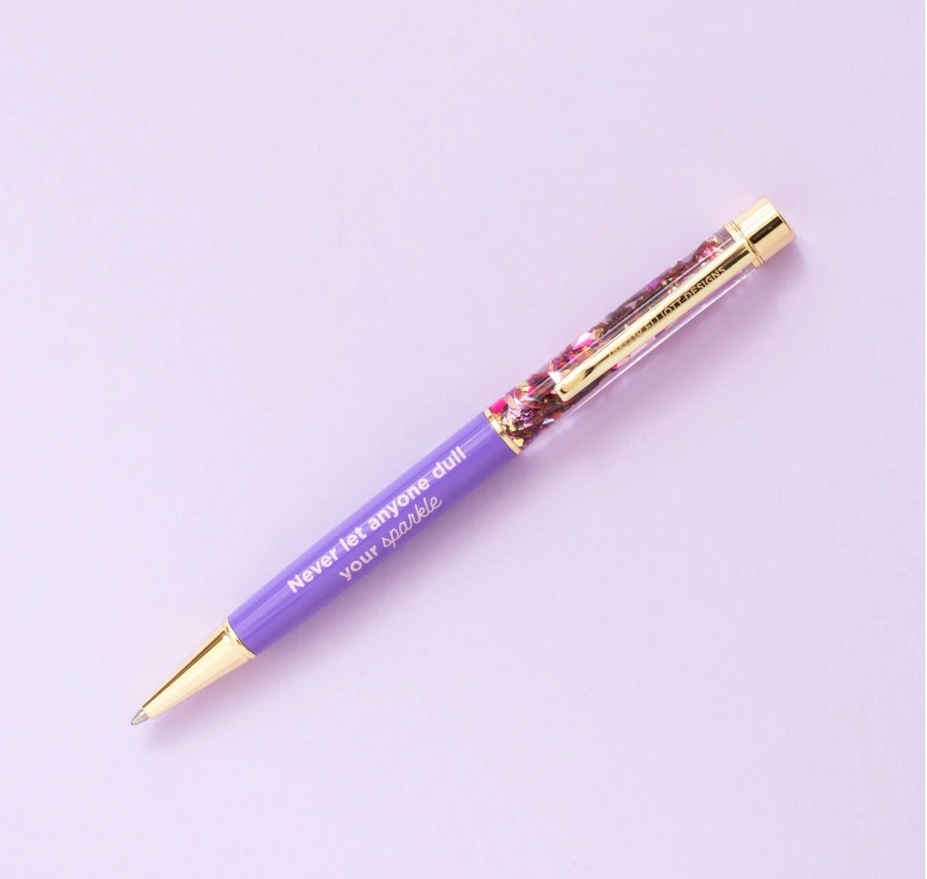 Sparkle Confetti Pen - Ballyhoo Boutique and Gift