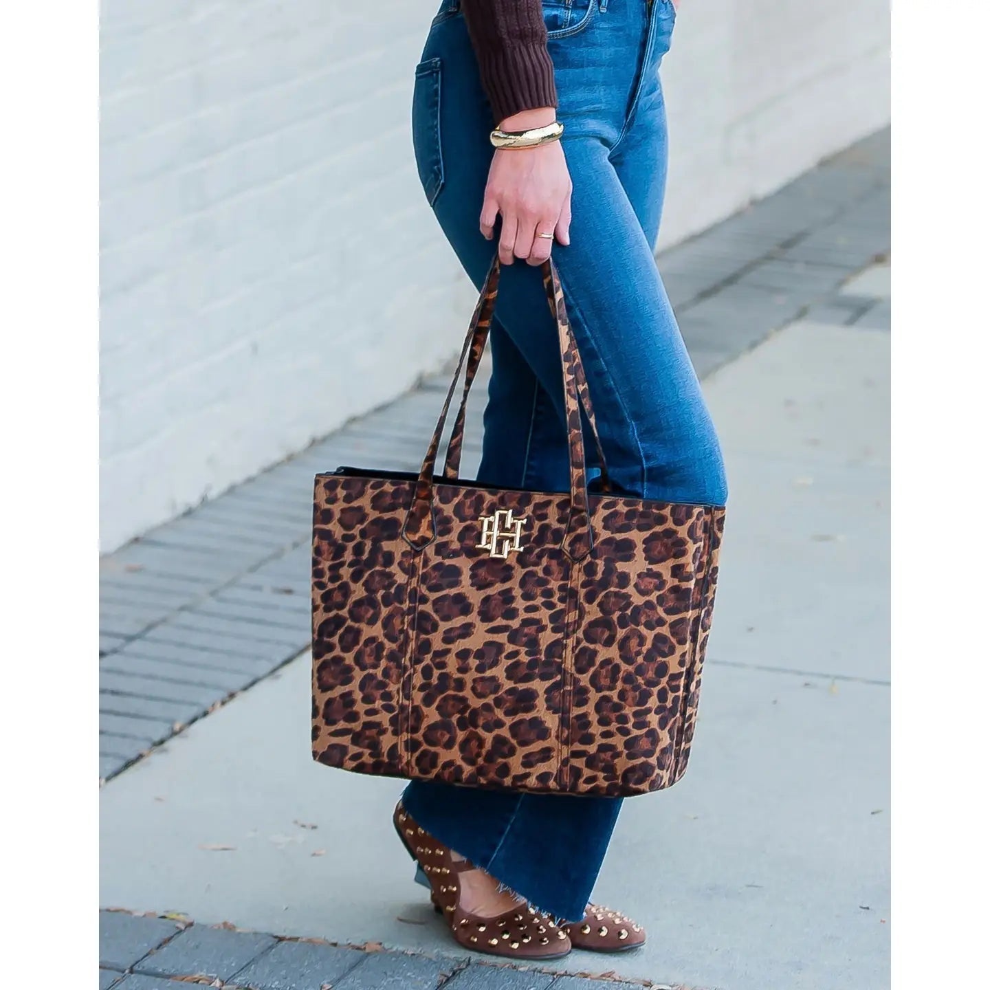 Spotted Saddle Heath Tote - Ballyhoo Boutique and Gift