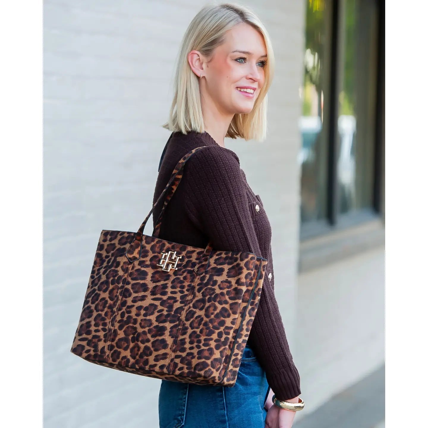 Spotted Saddle Heath Tote - Ballyhoo Boutique and Gift