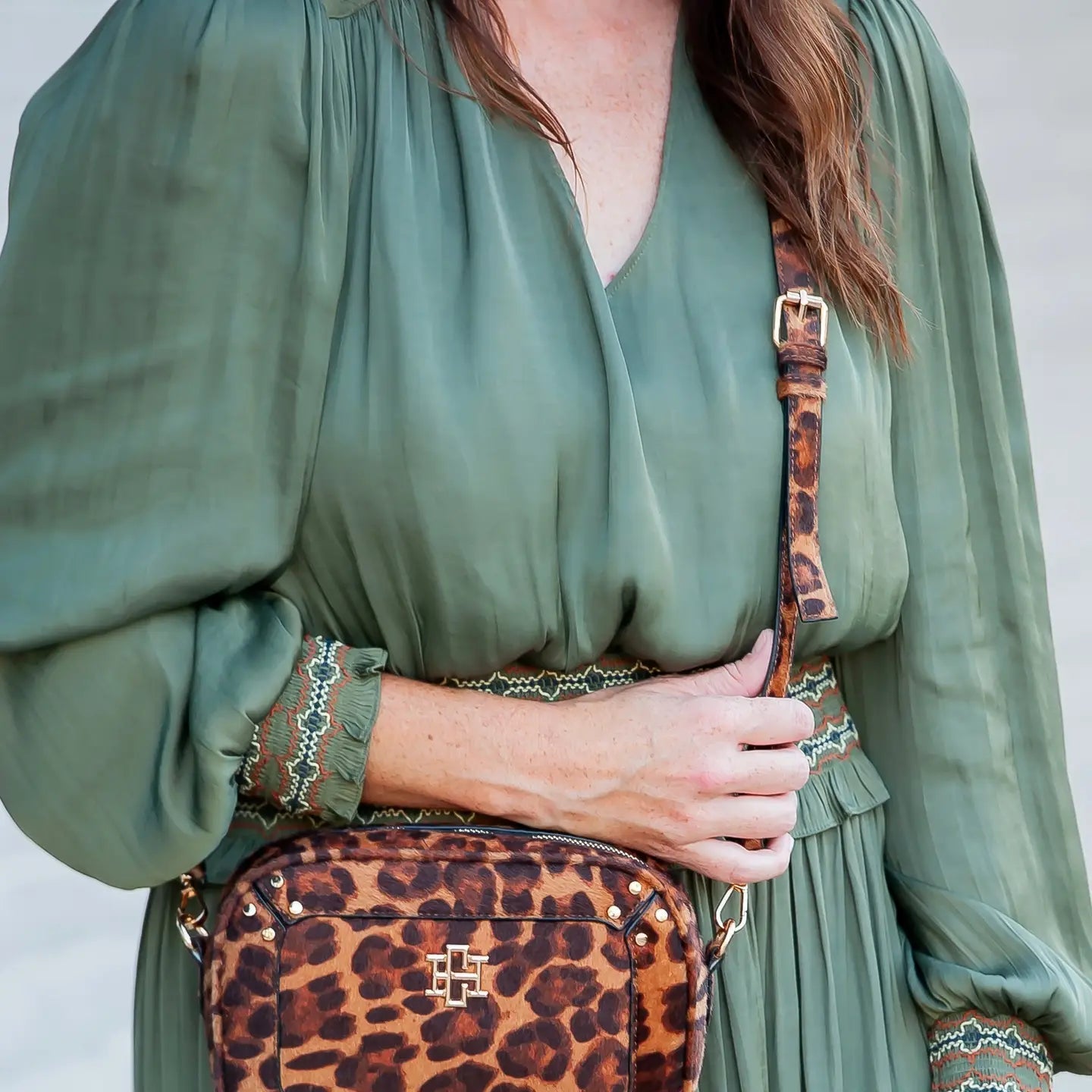 Spotted Saddle Sloane Studded Crossbody - Ballyhoo Boutique and Gift