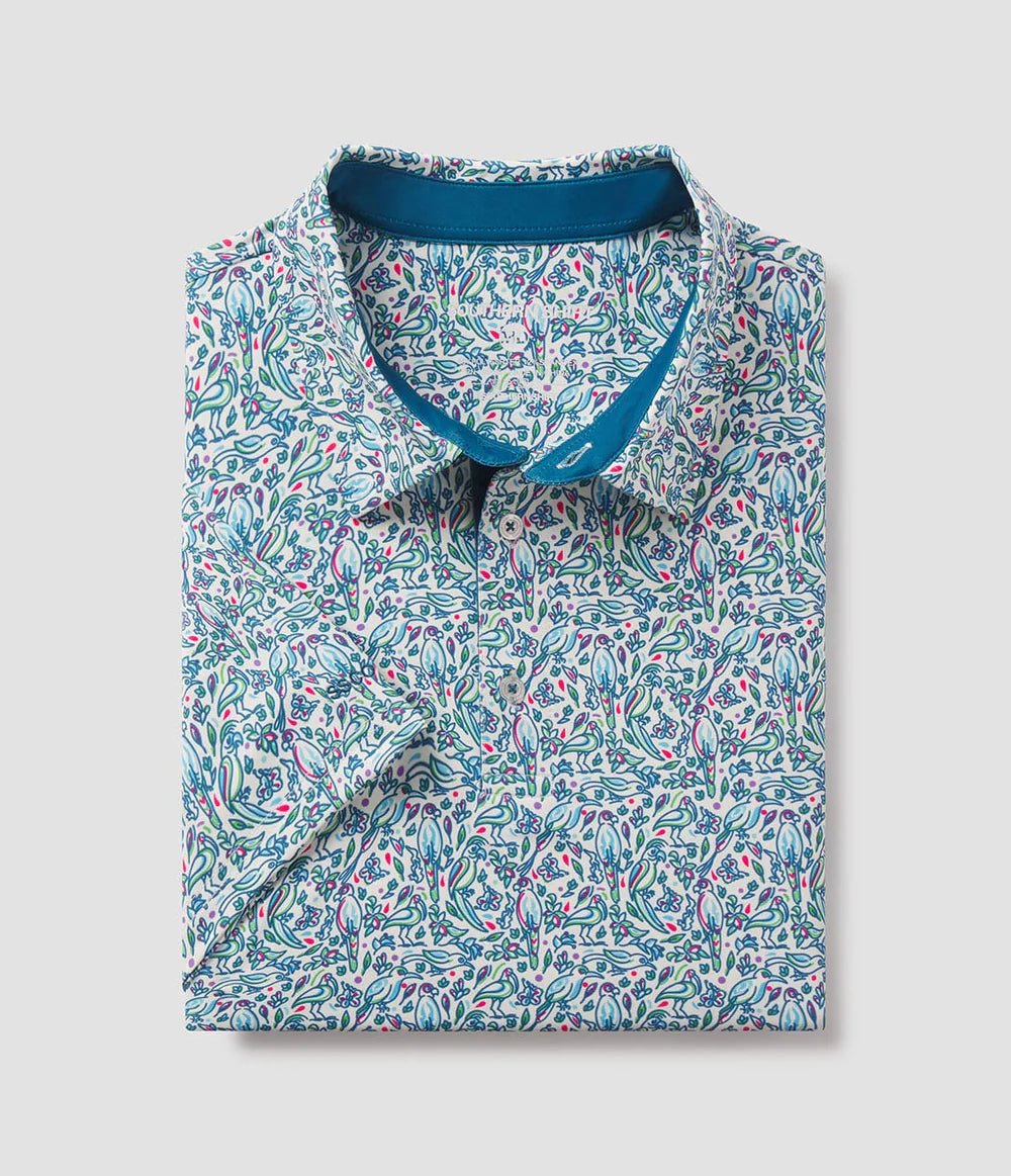 SS Birds Of Paradise Polo - Ballyhoo Boutique and Gift