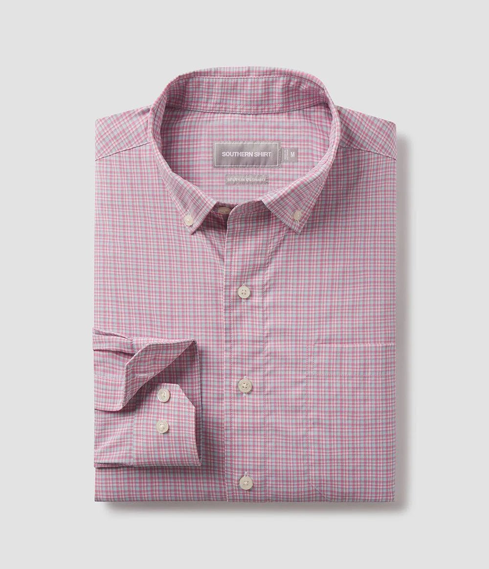 SS Glendale Plaid LS - Ballyhoo Boutique and Gift
