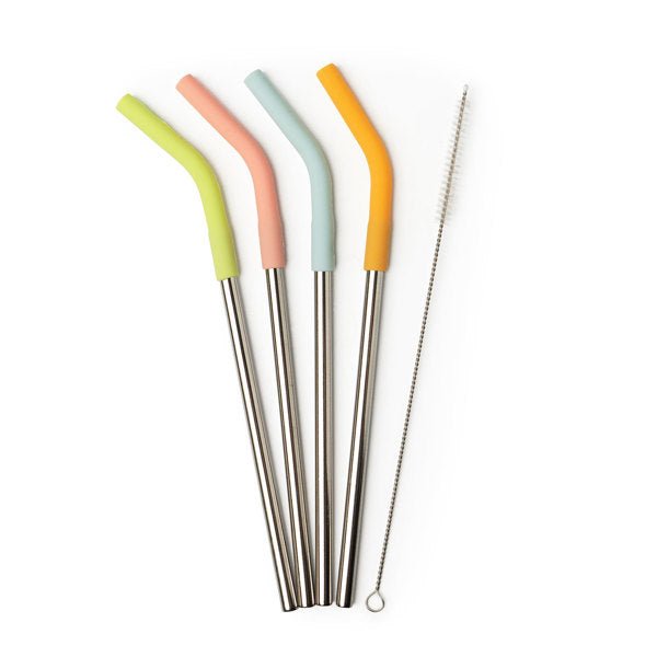 Stainless Steel Straw Pack - Ballyhoo Boutique and Gift