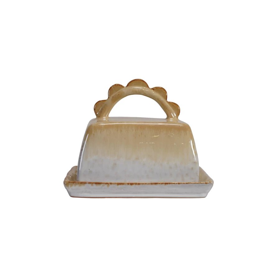 Stoneware Butter Dish - Ballyhoo Boutique and Gift