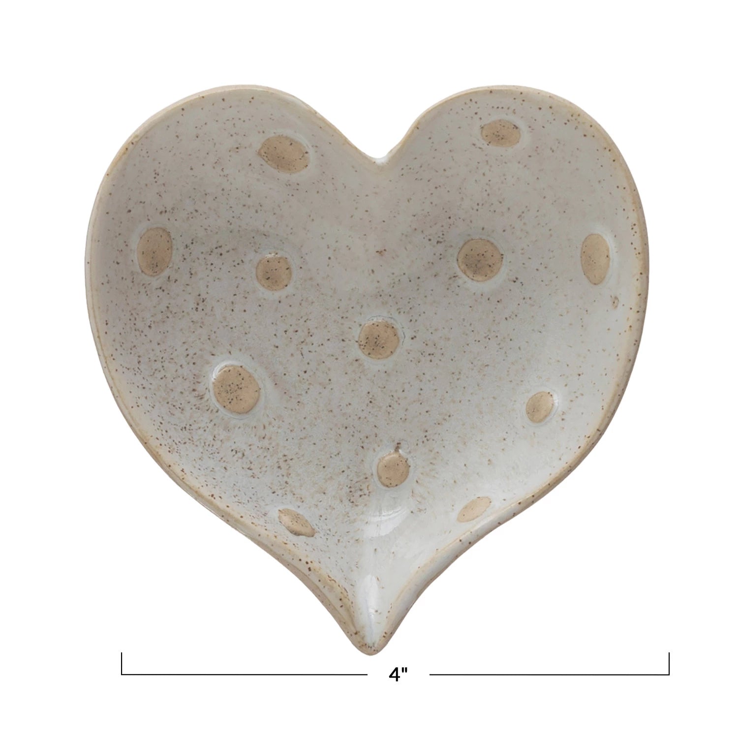 Stoneware Heart Dish - Ballyhoo Boutique and Gift