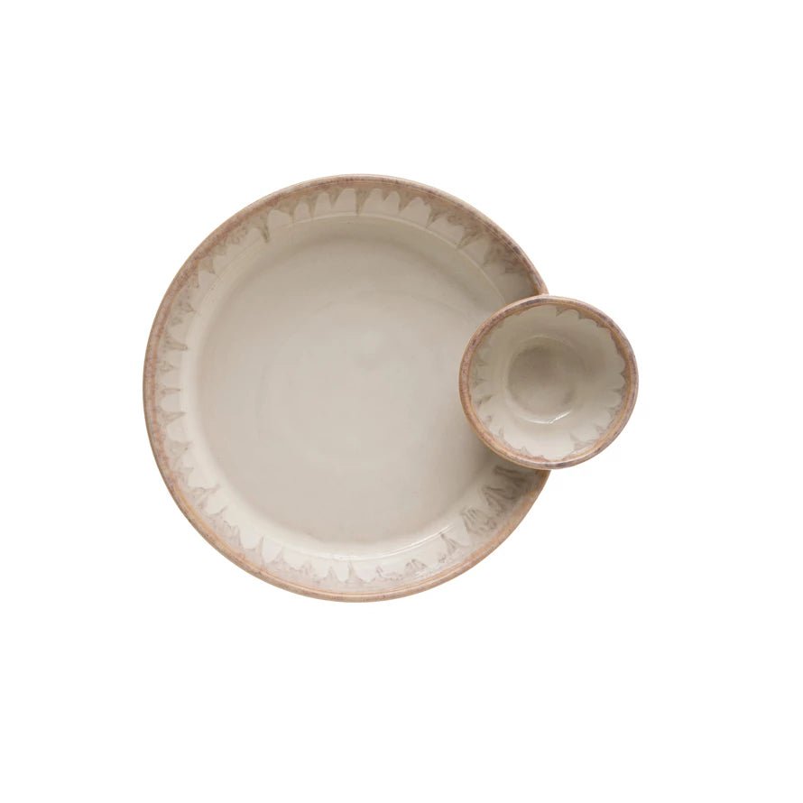 Stoneware Serving Dish - Ballyhoo Boutique and Gift