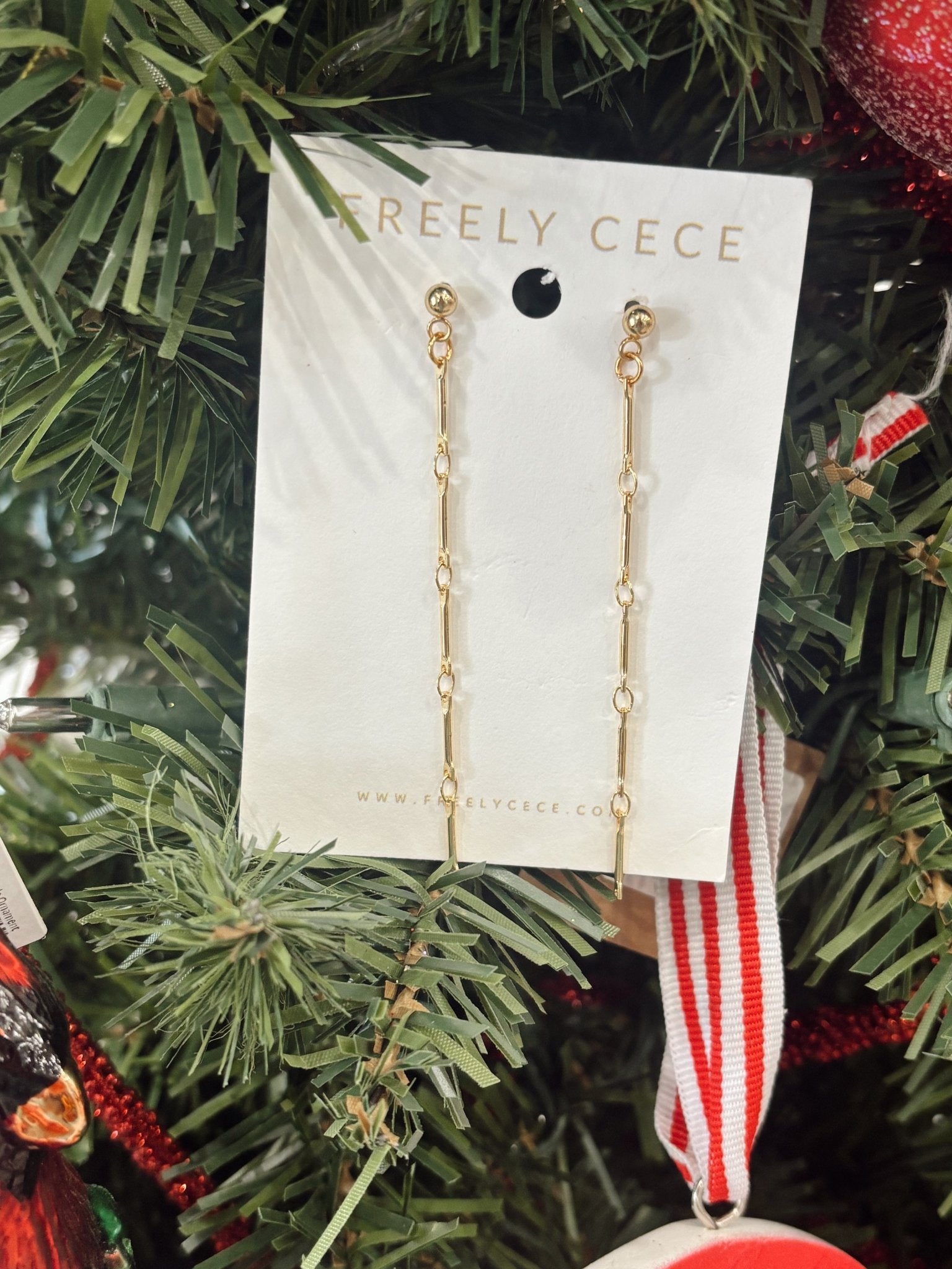 Straight Drop Earring - Ballyhoo Boutique and Gift