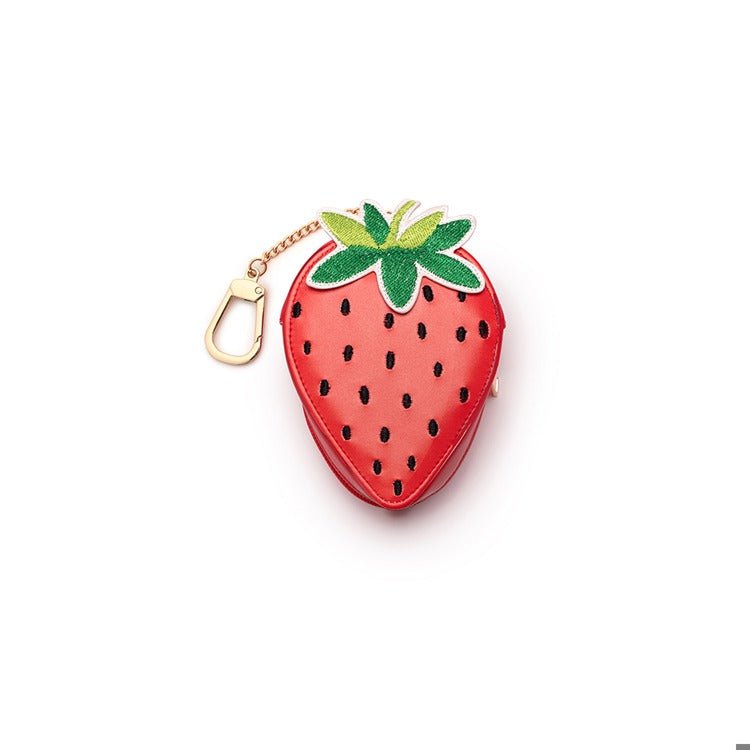 Strawberry 2 in 1 Bag Charm+Bag - Ballyhoo Boutique and Gift