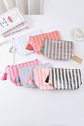 Stripe Waterproof Clutch - Ballyhoo Boutique and Gift