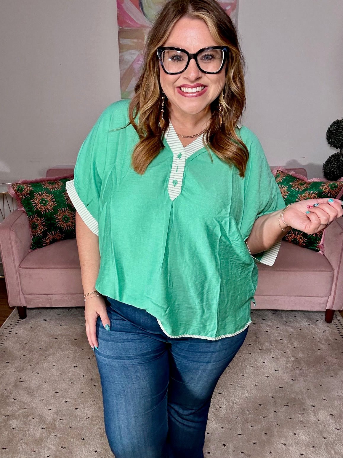 Sugar Kiss Top - Ballyhoo Boutique and Gift