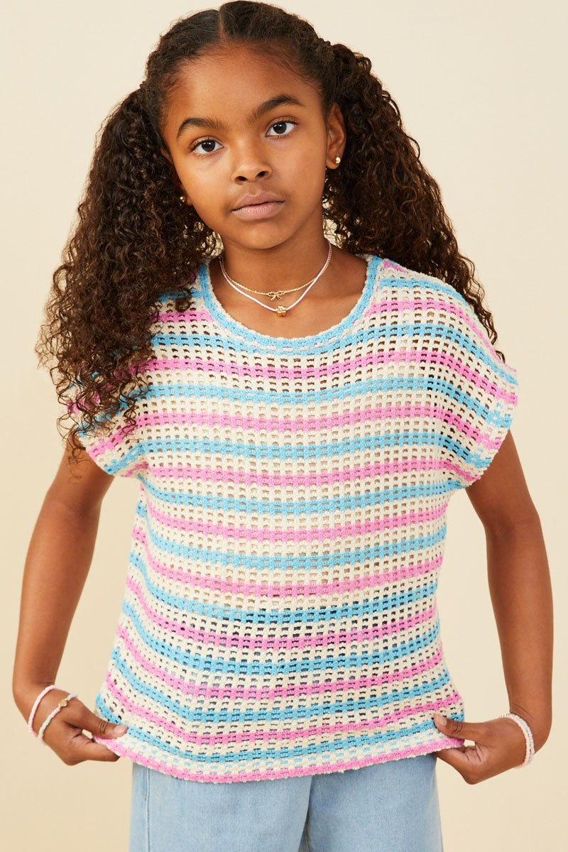 Sunset Stripes Top