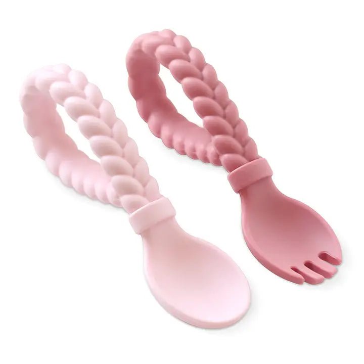 Sweetie Spoon & Fork Set - Ballyhoo Boutique and Gift