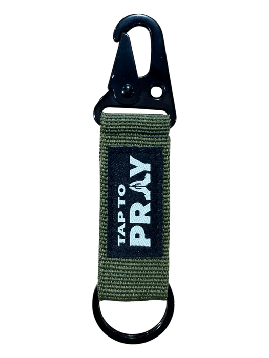 Tap to Pray Tactical Keychain - Ballyhoo Boutique and Gift