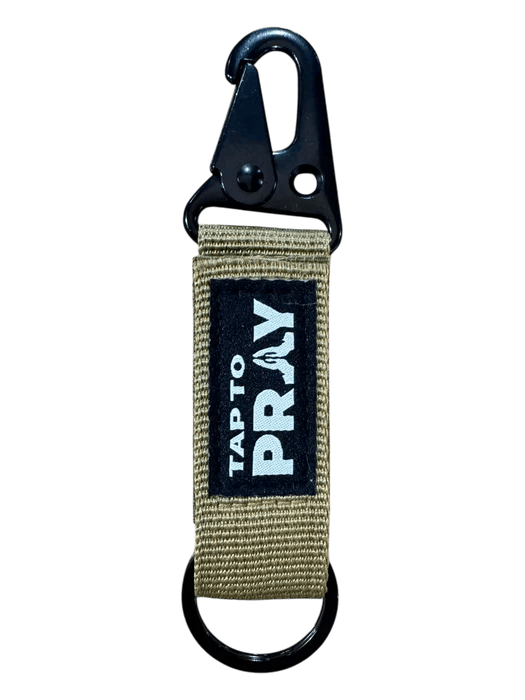 Tap to Pray Tactical Keychain - Ballyhoo Boutique and Gift