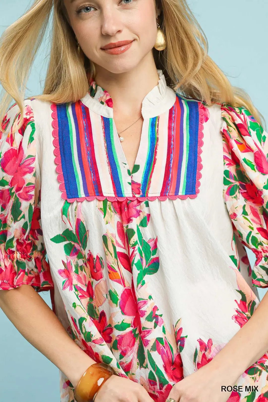 Tea Rose Top - Ballyhoo Boutique and Gift