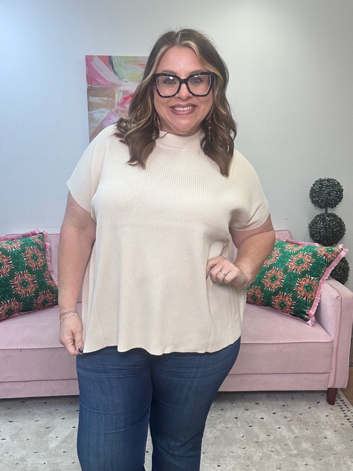 The Boxy Sweater - Ballyhoo Boutique and Gift