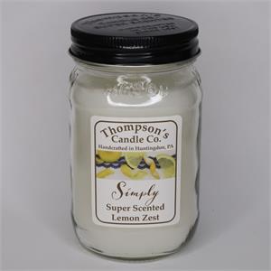 Thompson's Mason Jar Candles - Ballyhoo Boutique and Gift
