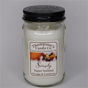 Thompson's Mason Jar Candles - Ballyhoo Boutique and Gift