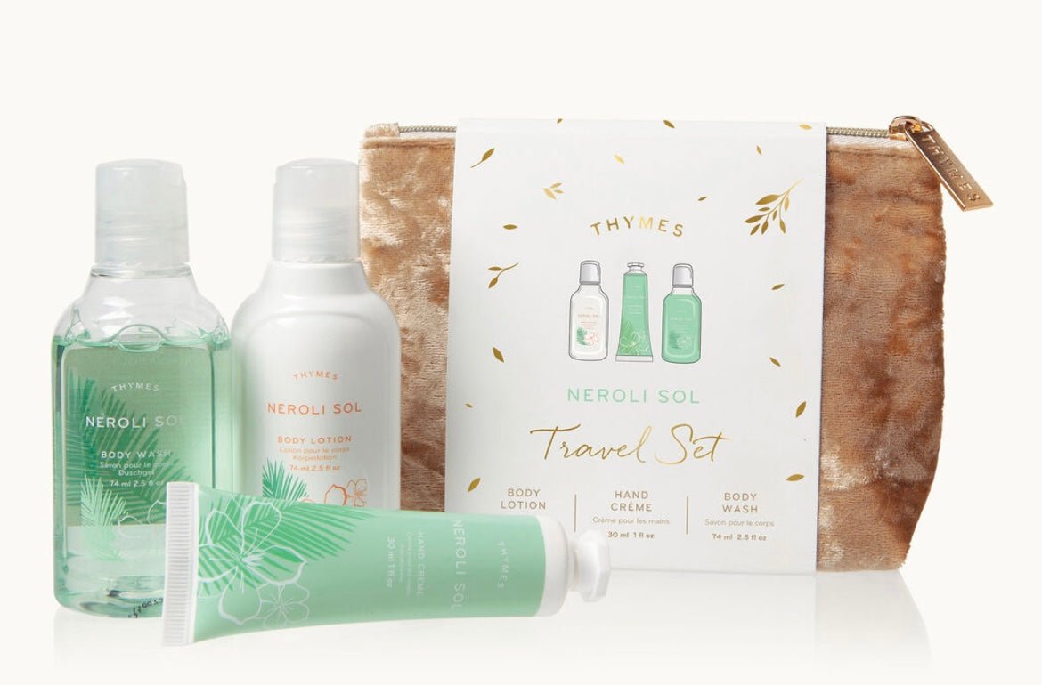 Thymes Travel Set w/ Beauty Bag - Ballyhoo Boutique and Gift