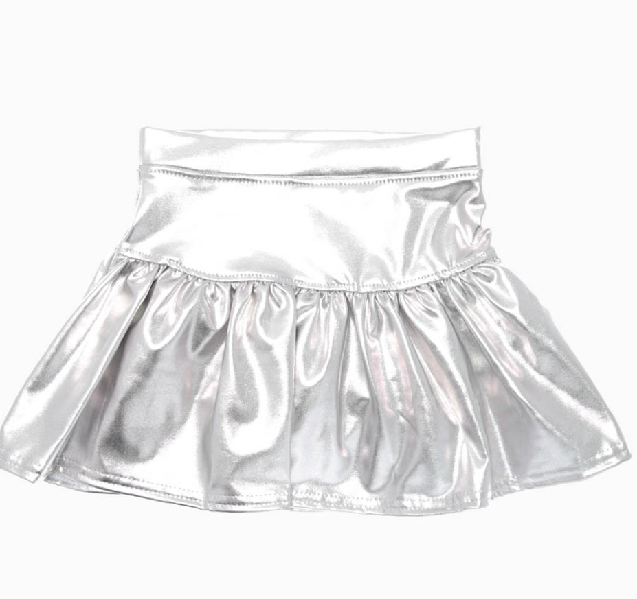 Tween Metallic Skort - Ballyhoo Boutique and Gift