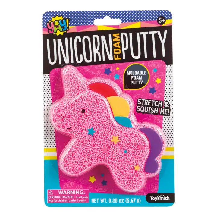 Unicorn Foam Putty - Ballyhoo Boutique and Gift