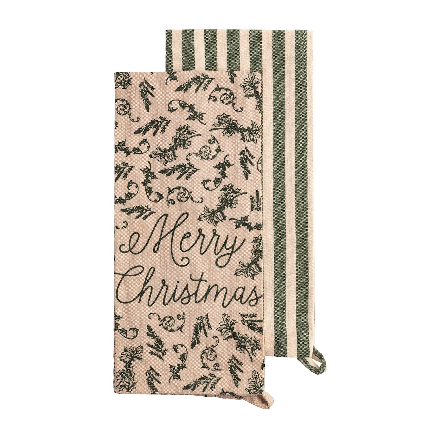 Vine Merry Christmas Towel Set - Ballyhoo Boutique and Gift