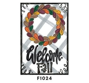 Welcome Fall Garden Flag - Ballyhoo Boutique and Gift