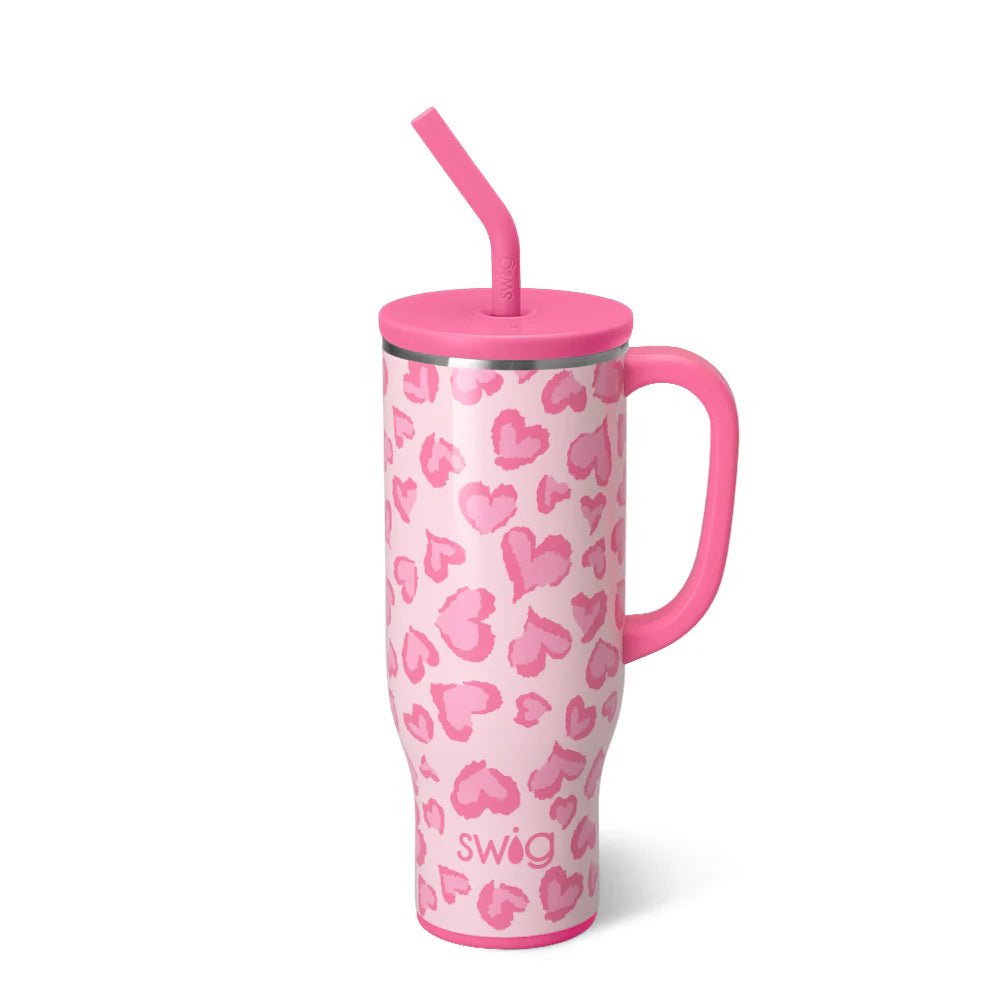 Wild at Heart Mega Mug 30oz - Ballyhoo Boutique and Gift