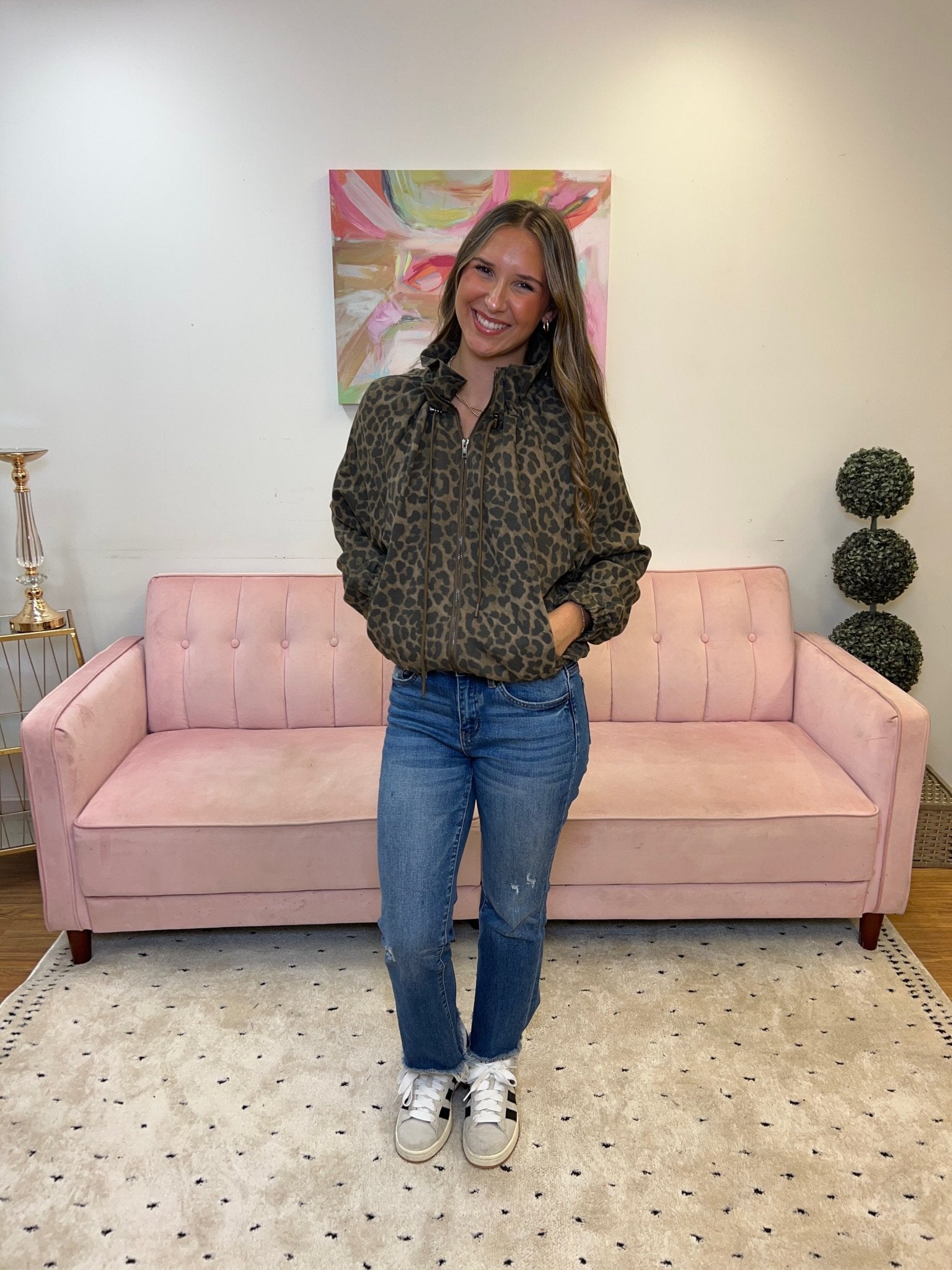 Wild Style Bomber Jacket - Ballyhoo Boutique and Gift