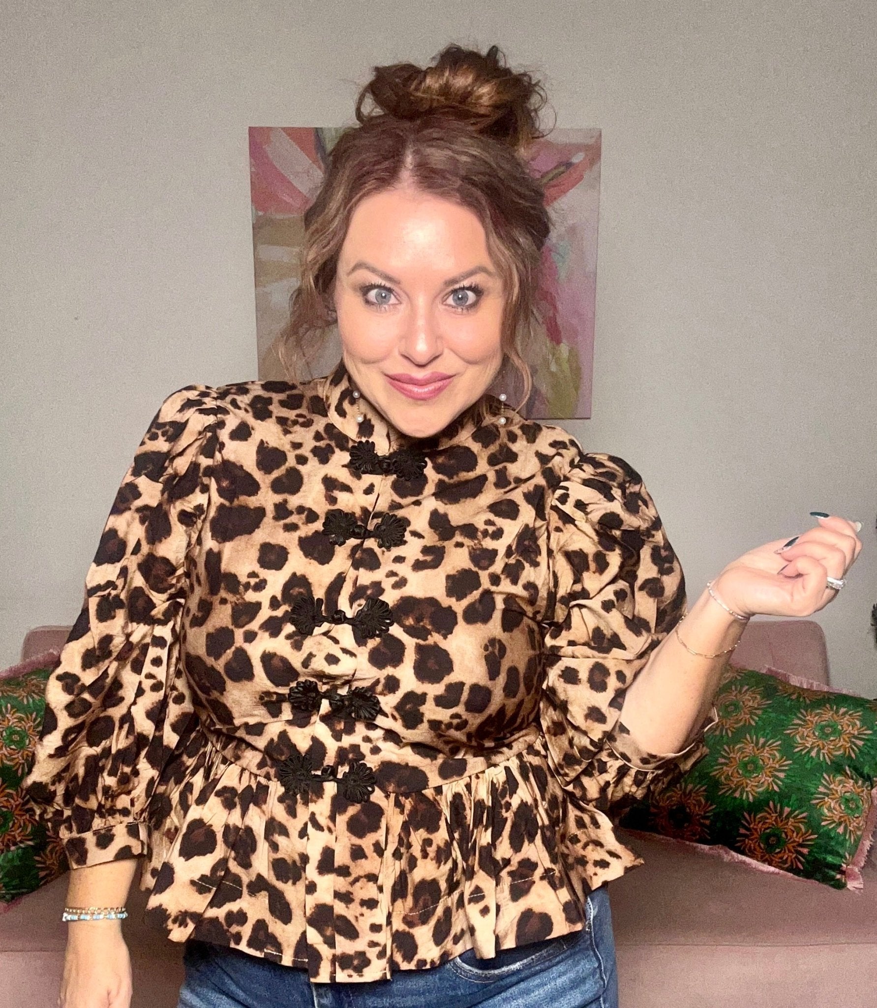 Wild Winter Top - Ballyhoo Boutique and Gift