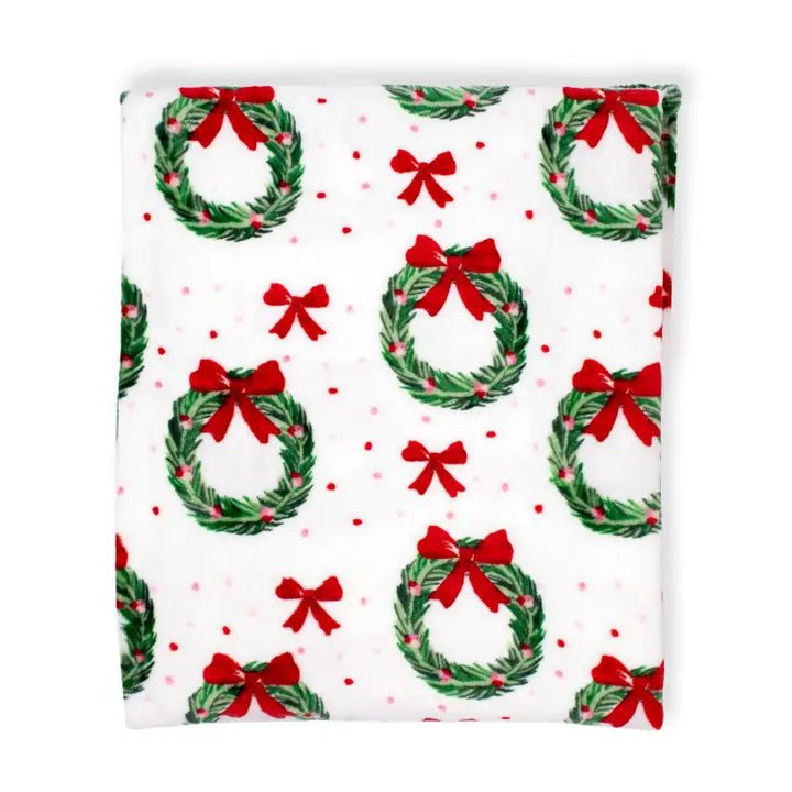 Wreath Throw - Ballyhoo Boutique and Gift