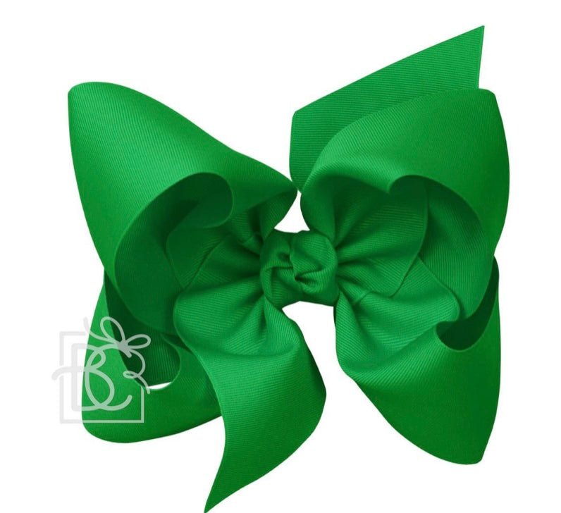 7.5 Bow w/ Knot on French Clip - Ballyhoo Boutique and Gift