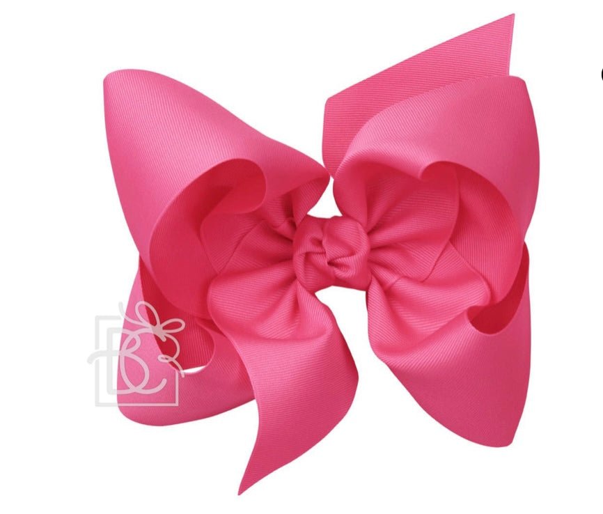 7.5 Bow w/ Knot on French Clip - Ballyhoo Boutique and Gift