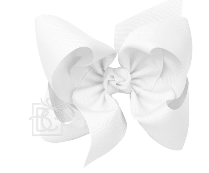 7.5 Bow w/ Knot on French Clip - Ballyhoo Boutique and Gift