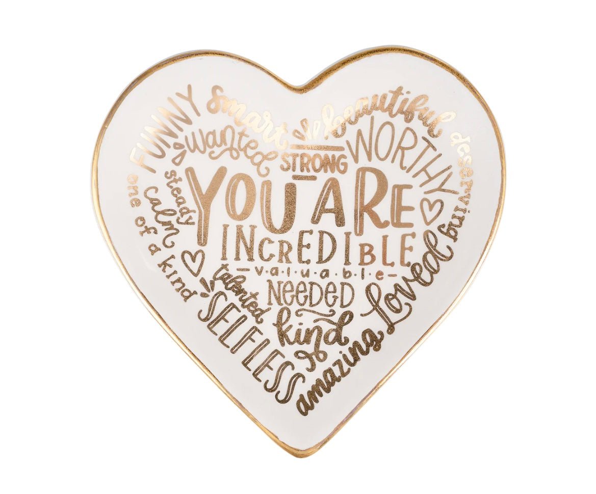 Affirmation Trinket Tray - Ballyhoo Boutique and Gift