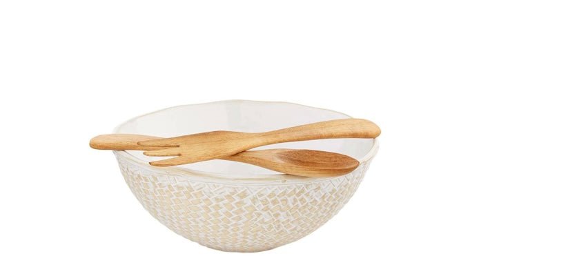 Basket Weave Bowl Set - Ballyhoo Boutique and Gift