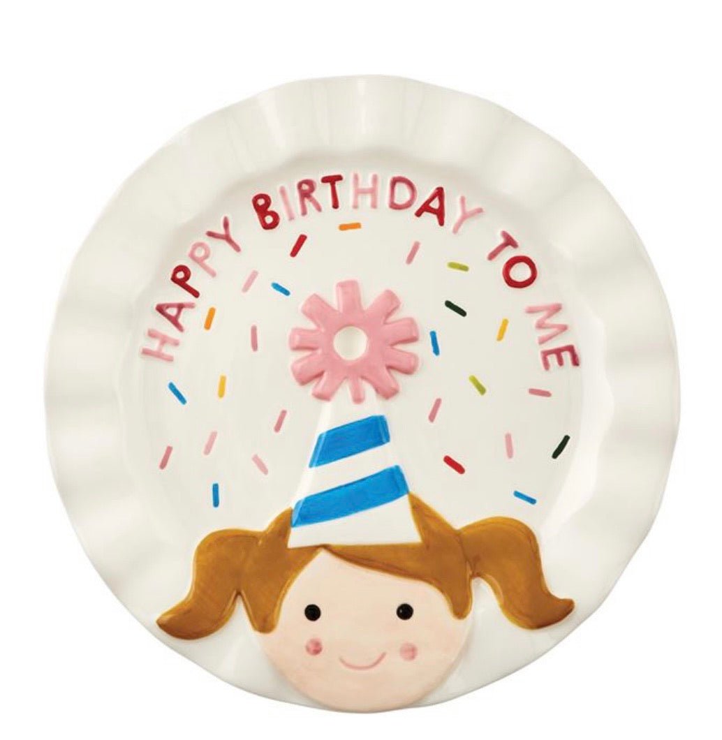 Birthday Girl Candle Plate - Ballyhoo Boutique and Gift