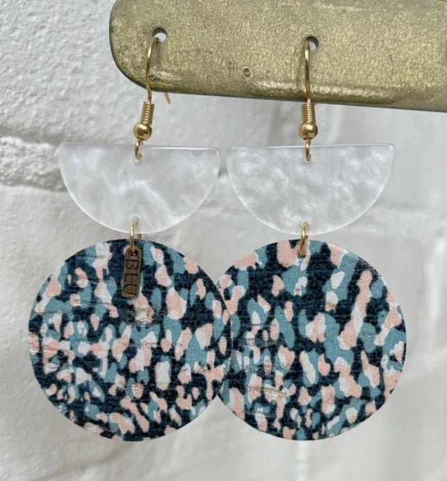 Blu Gertrude Earrings - Ballyhoo Boutique and Gift