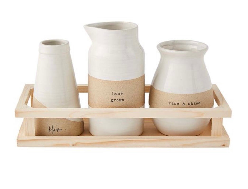 Bud Vase Crate Set - Ballyhoo Boutique and Gift