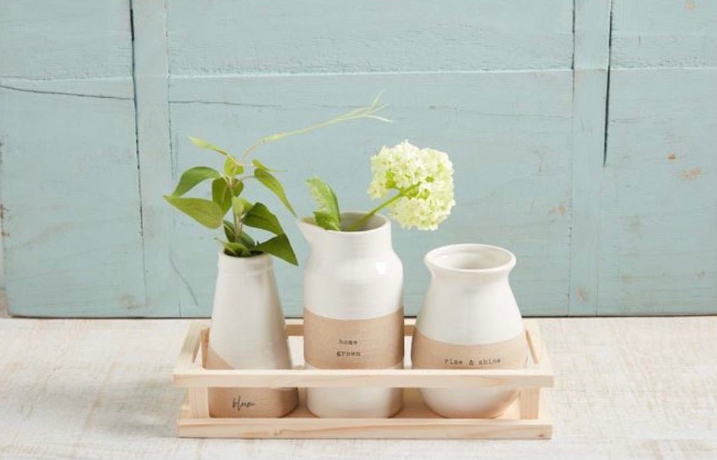 Bud Vase Crate Set - Ballyhoo Boutique and Gift