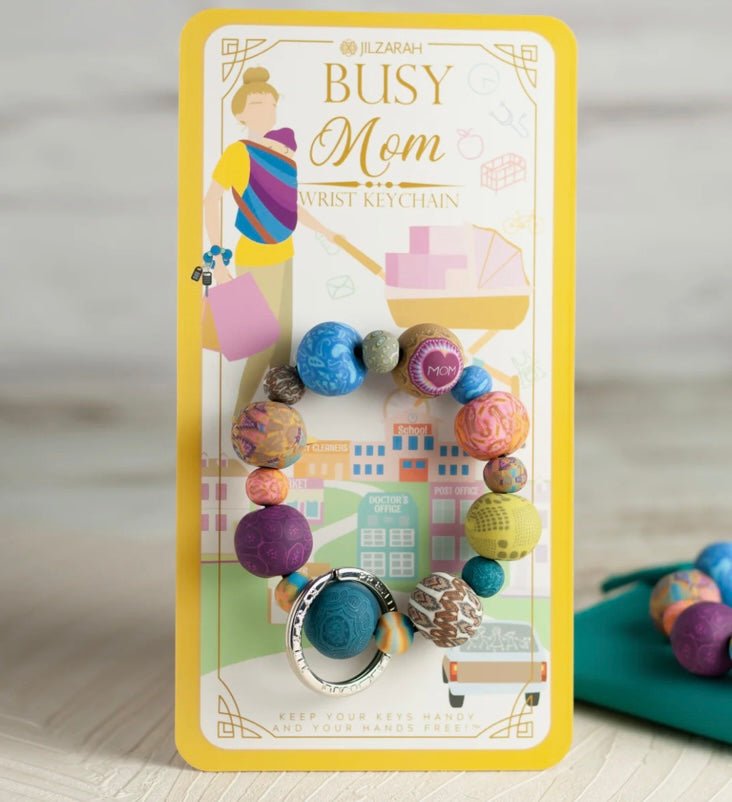 Busy Moms Keychain Wristlet - Ballyhoo Boutique and Gift