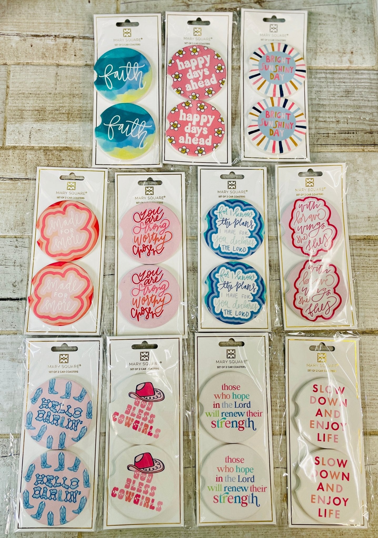 car coasters - Ballyhoo Boutique and Gift
